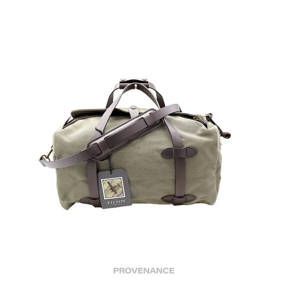 ๐ด BNWT Filson Rugged Twill Small Weekend Duffel Bag - Otter - Picture 1 of 13
